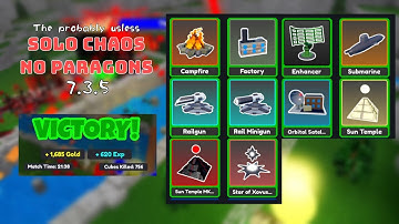 How To Solo Chaos - Cube Defense (Version: 7.3.5) Guide (OUTDATED)