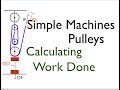 Understanding Work and Pulleys