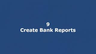 09 Create Bank Reports