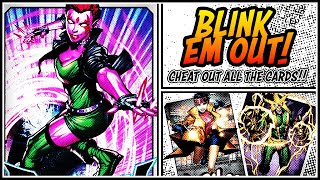 Use Blink To Cheat Your Expensive Cards Out In Marvel Snap!