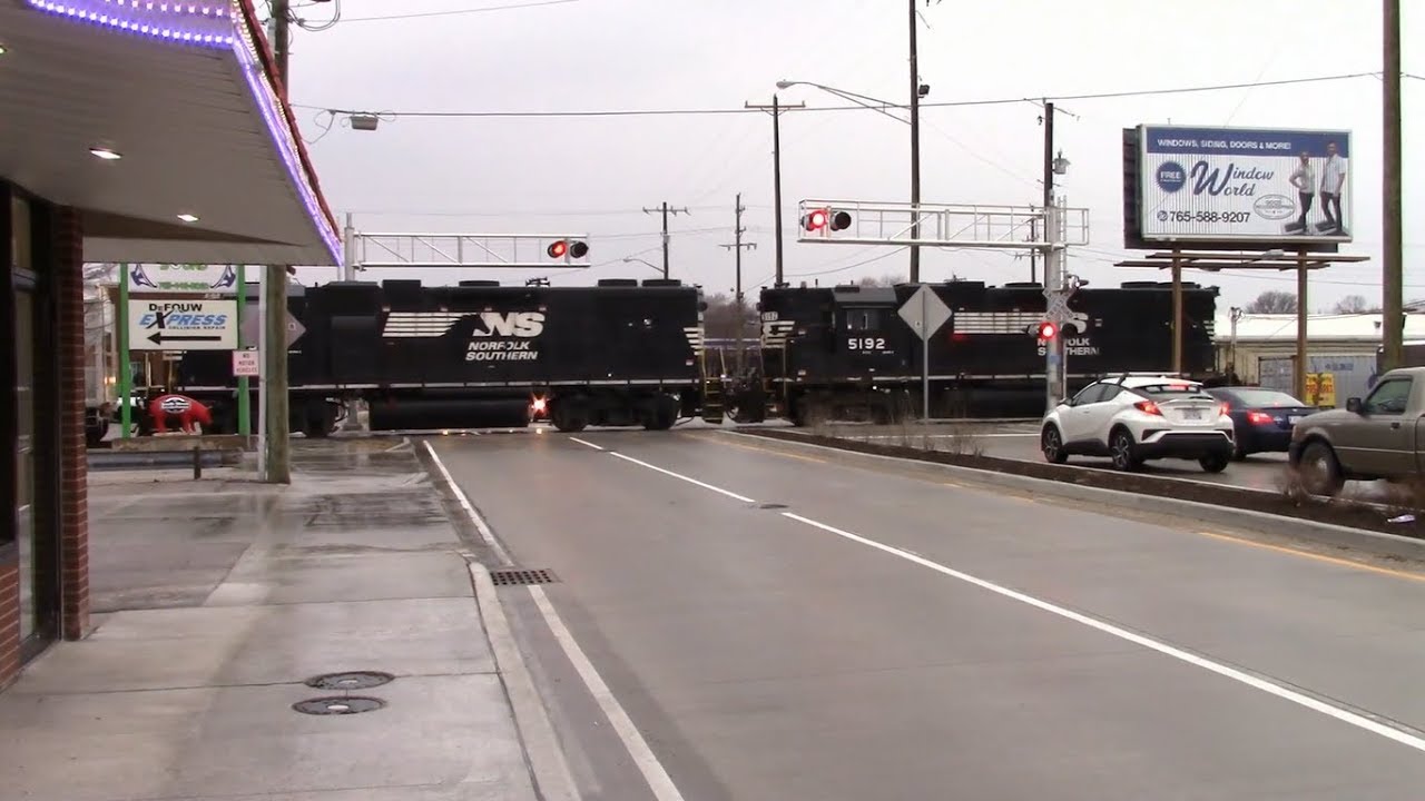 Greenbush Street & South Street 2 Railroad Crossings NS 5192 (High