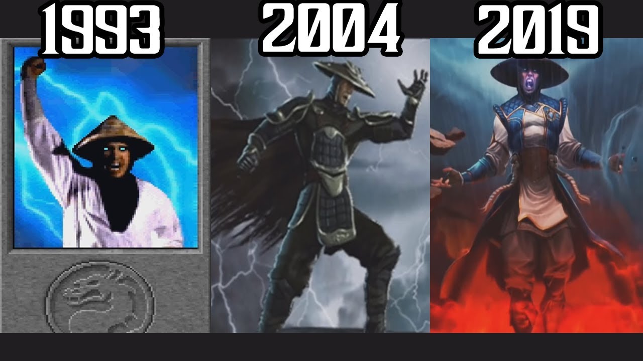 All Raiden Endings Evolution - (1992-2019) (MK1-MK11) - YouTube