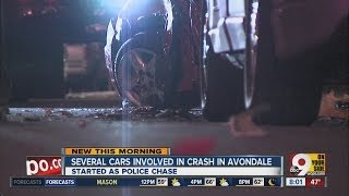 Several cars involved in crash in Avondale