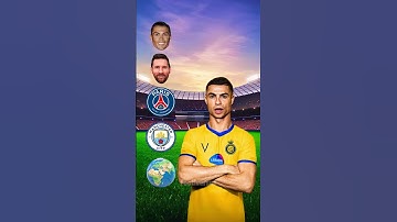 Who is the Best Player from each Club? ⚽👽 Messi Asks Ronaldo 🐐🎖️