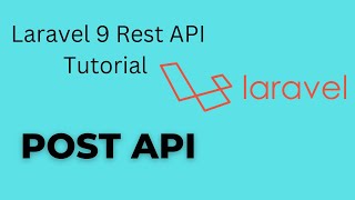 Post API - insert data - Laravel 9 | post api in laravel 9