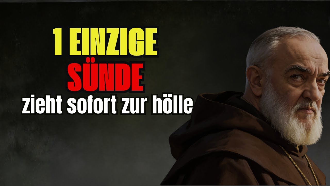 Die Sünde die Pater Pio SAH Seelen SOFORT in die Hölle Ziehen