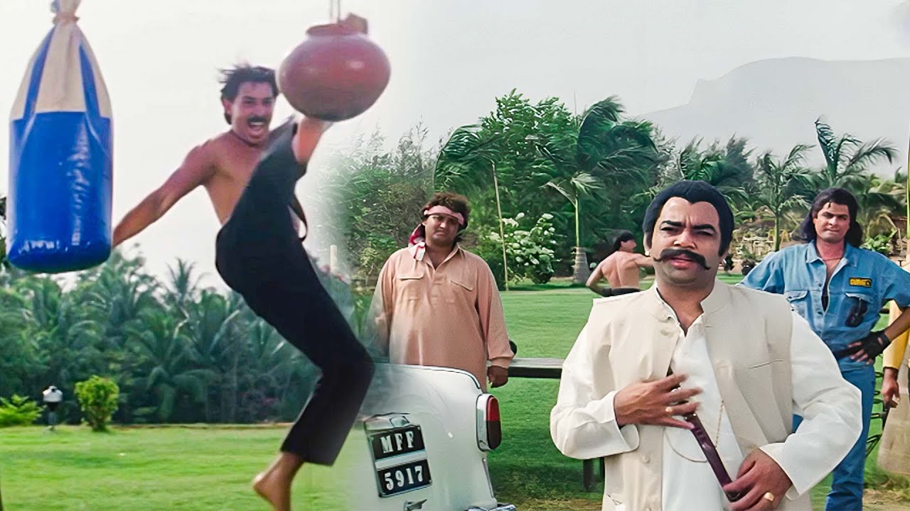 आवारा कुत्तों को देखकर ये आज भी ऐसे ही भौंकता है | अजय देवगन और परेश रावल की जबरदस्त सीन