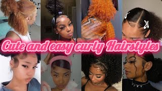 Natural Curly Hairstyles Compilation💖💞 | Pinterest edition❣️#curlyhairstyles #compilation