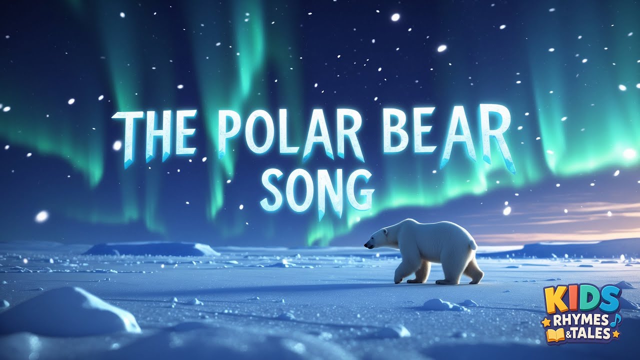 The Polar Bear Song | Animal Songs for Kids | Winter Nursery Rhymes ...