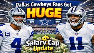 HUGE Salary Cap Bombshell Just Dropped For Dallas Cowboys Fans! |Cowboys FINALLY Have Money To Spend Net Worth