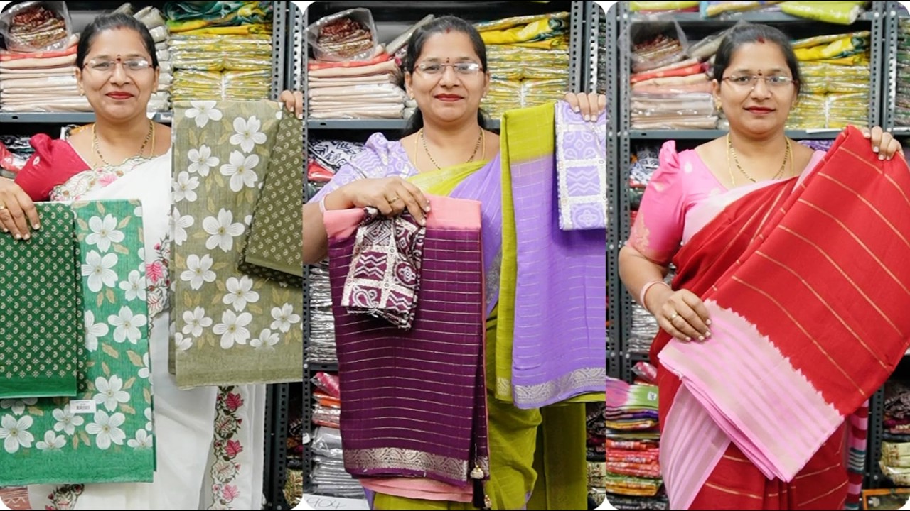 🔥🚀 Wholesale Saree Sale LIVE | Direct Factory Prices ||App: Mani Blouse Market||WhatsApp: 949393