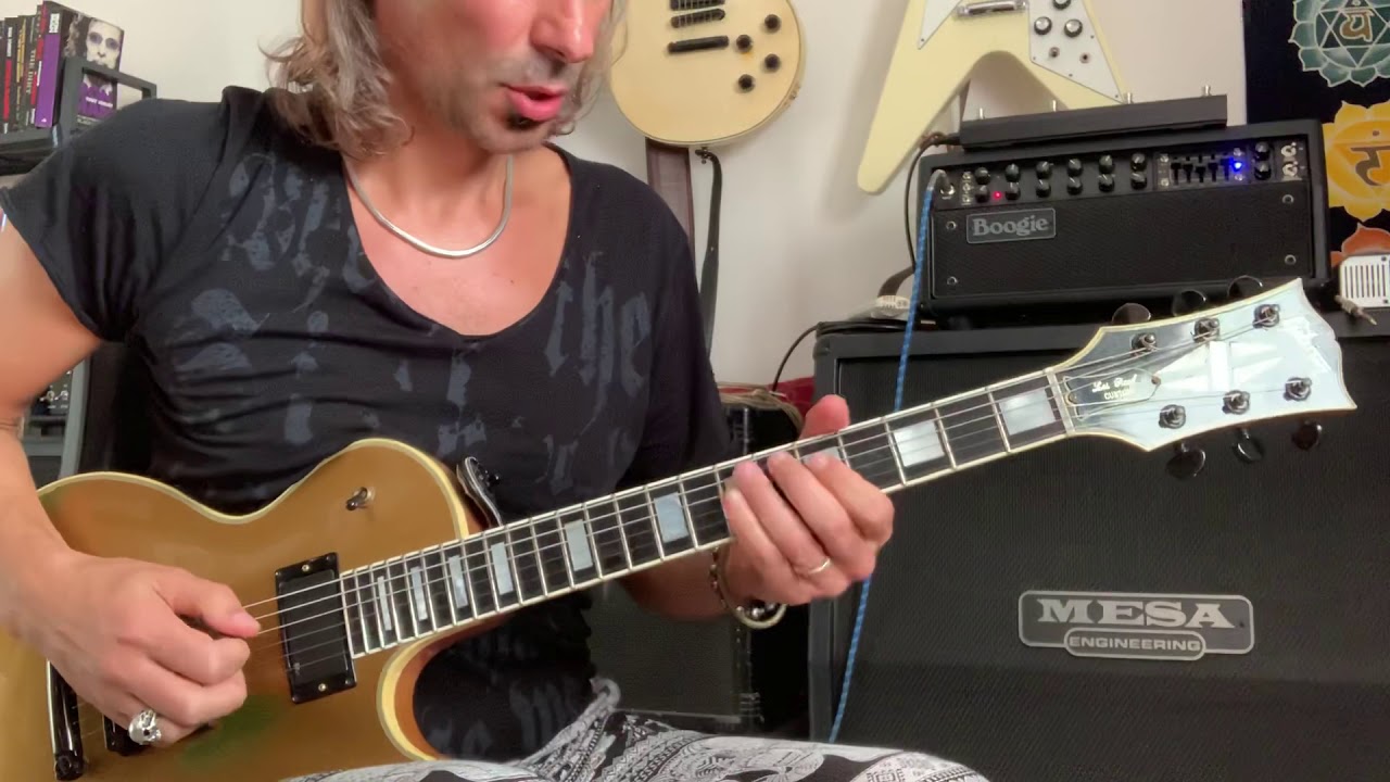 Ozzy Osbourne “Shot In The Dark” Jake E. Lee guitar solo cover 