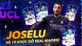 Chiến thần Joselu gành còng lưng 10 khúc gỗ mùa 23UCL