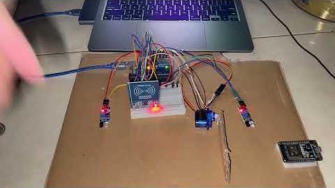 Arduino RFID E-KTP membuka gerbang