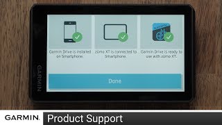 Support: Garmin Drive™ App Setup on an Apple Device with a Garmin zūmo® XT screenshot 5