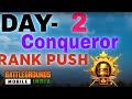  Day 2 Solo Conqueror Rank Push in BGMI 🚀 | Road to Top 500