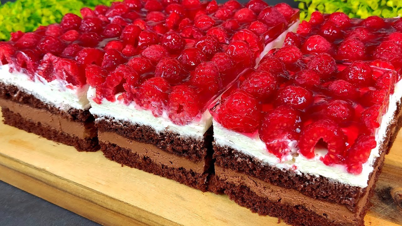 Kuchen, der auf der Zunge zergeht. Der Kuchen ist so lecker, dass ich