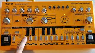 "On The Run" by Pink Floyd / TD-3 Behringer / Tutorial by Bremen Kobalt