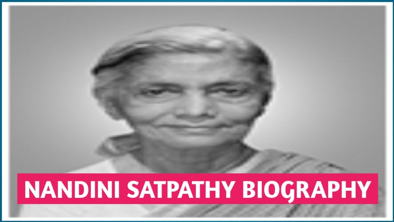 Satpathy Nandini Satpathy / Biography of Nandini Satpathy / Nandini Satpathy ...