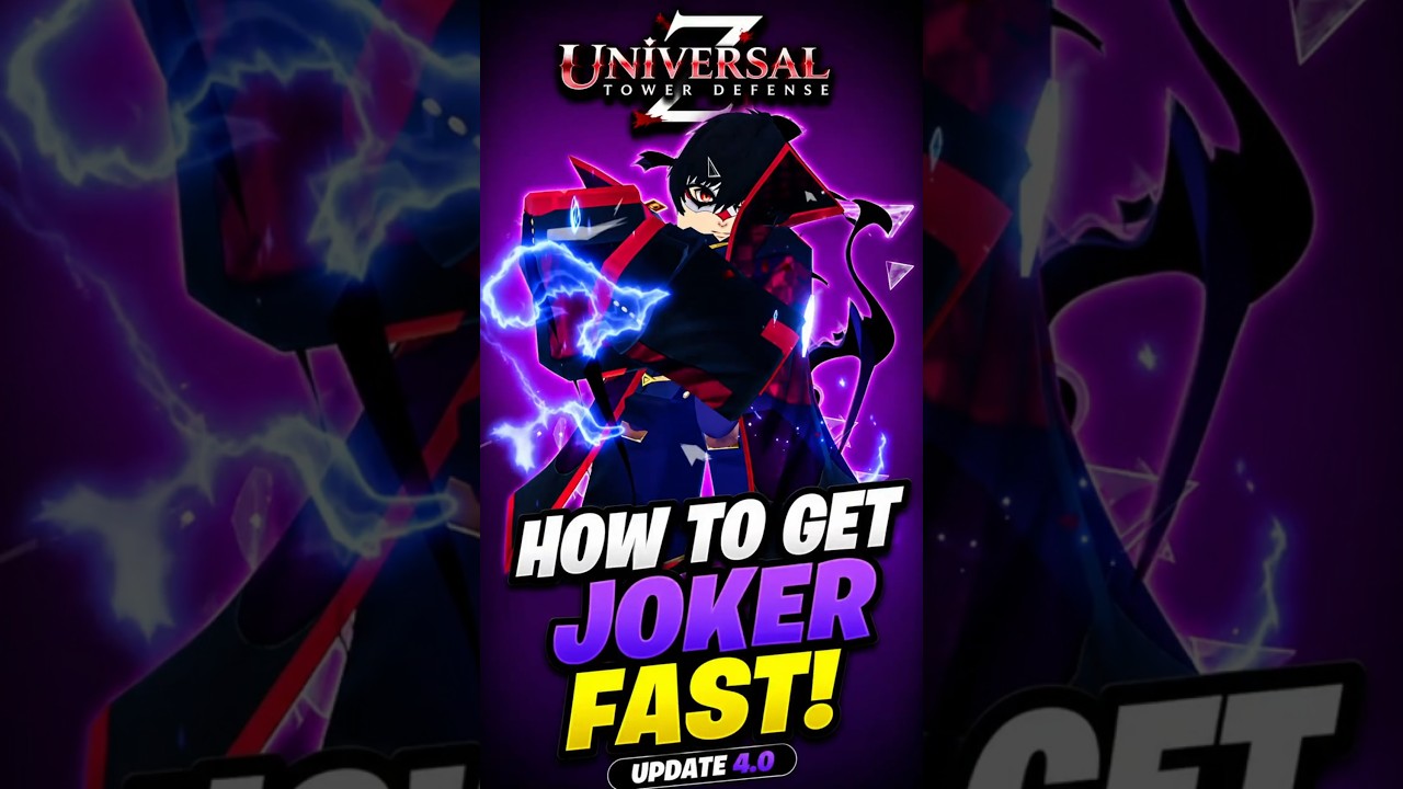 How To Obtain Joker (Trickster) FAST! UTDZ! UPDATE 4.0! #roblox