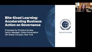 Bite-Sized Learning: Accelerating Business Action on Governance