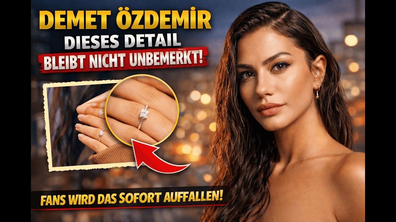 Demet Özdemir dieses Detail bleibt nicht unbemerkt