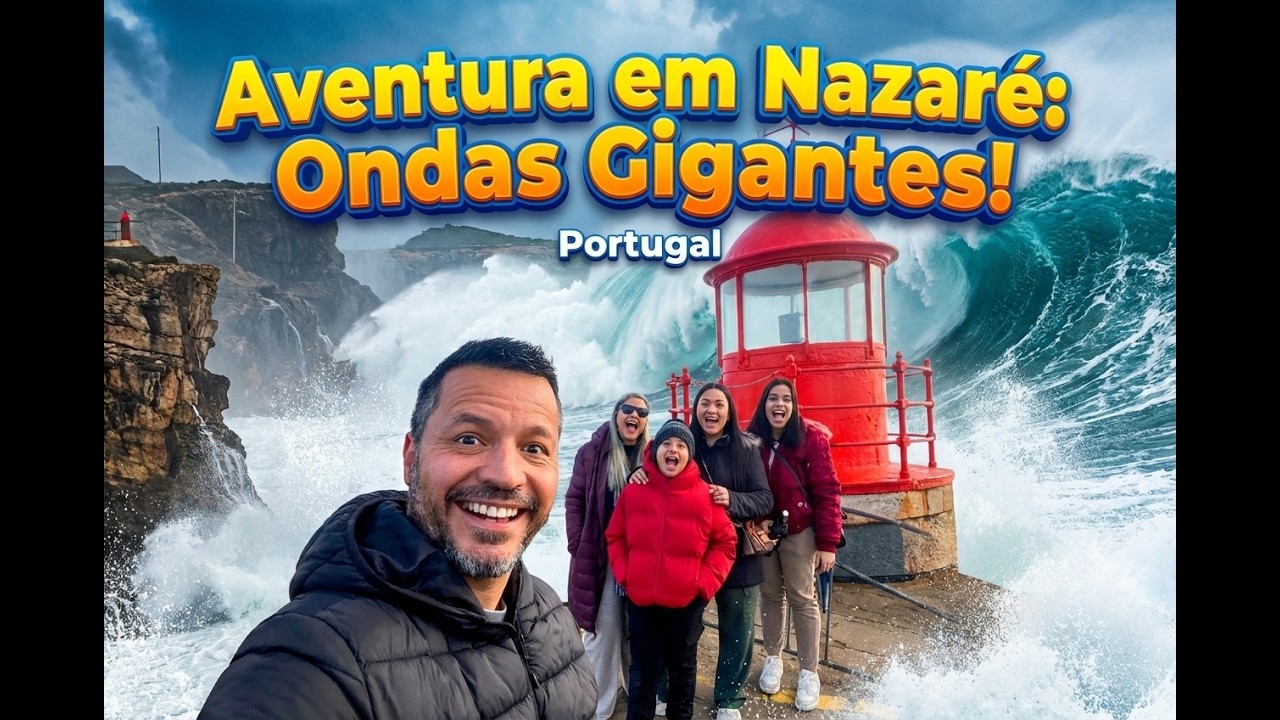 Aventura em Nazaré: Testemunhe Ondas Gigantes Como Nunca Viu!
