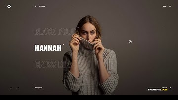 Otowa - Creative Ajax Portfolio Showcase Slider Theme tweenmax photography