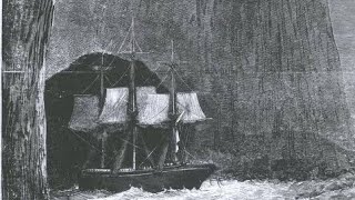 Mammoth ship crushed in a cave - General Grant 1866