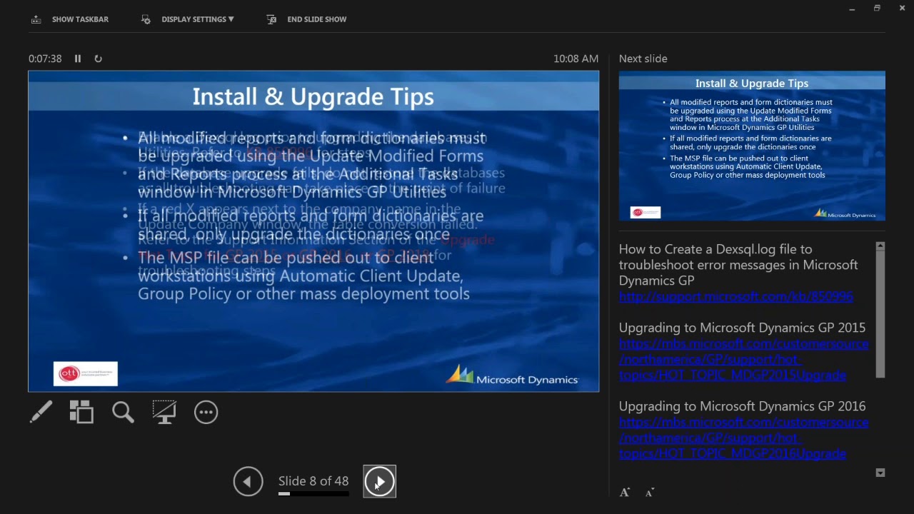 2018 Year End Processing for Microsoft Dynamics GP - YouTube