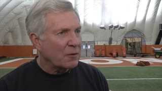 Mack Brown chats following Sunday's practice [Dec. 22, 2013]
