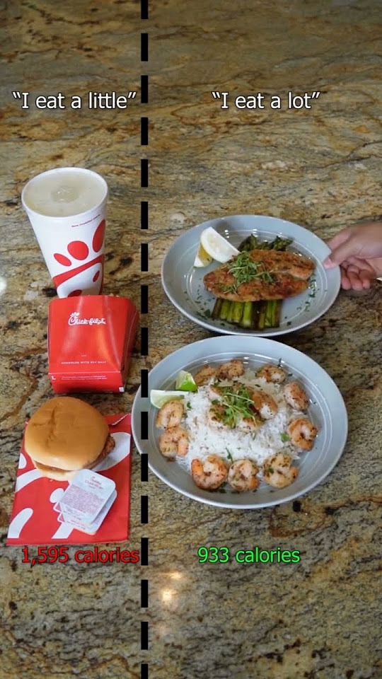i-eat-a-lot-vs-i-eat-a-little-2-shorts-healthyfood-calories-youtube