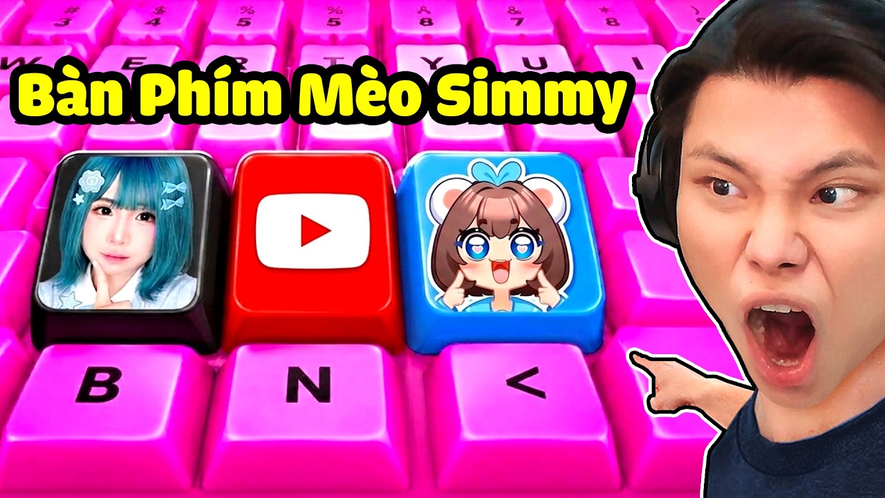 [ROBLOX] JayGray +1 Bàn Phím Mèo Simmy💙😜Thử Thách Youtuber TikToker SKSP Vượt Qua Chướng Ngại Vật