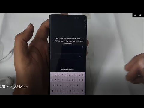 your phone is encrypted for security to start your device, enter your  password | solution - YouTube