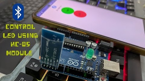 How To Control a Led Using HC-05 Bluetooth Module With Arduino || Arduino Smart Home Automation #iot