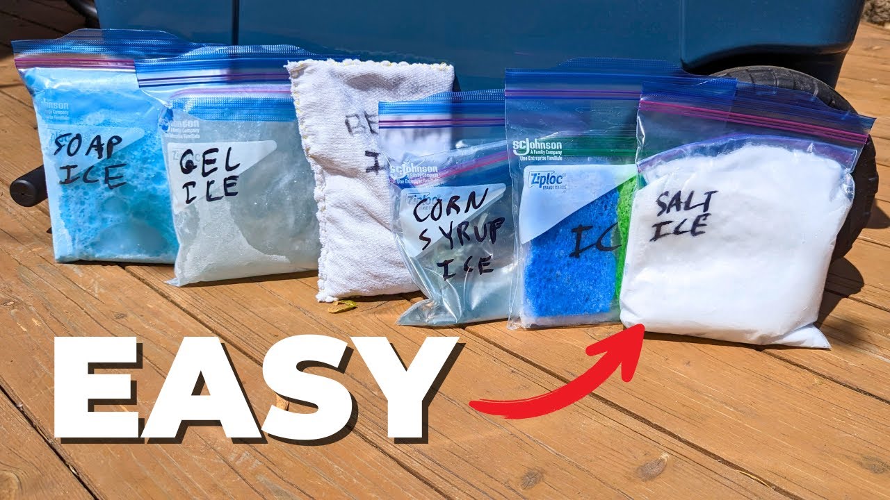 Save Money With 6 EASY DIY Ice Packs 