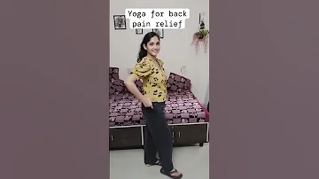 Yoga for back pain relief | #shorts #viral #ytshorts #yoga #video