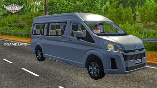 Bussid _ Toyota hiace _ bus simulator Indonesia _bussid bus mod