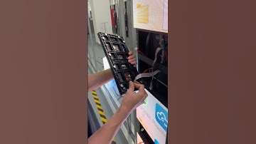 P2.5 LED Module Quick Installation and Removal#ledmodule #ledvideowall #ledwall #shots  #leddisplay