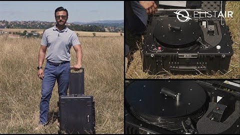 Elistair LIGH T-4 compact Tethered Drone Station for first responders