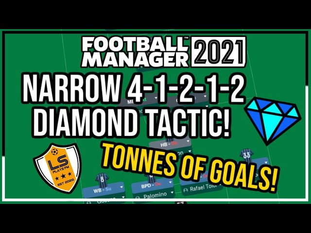 LSPlaysFM's Unbreakable Diamond Tactic – Going Unbeaten In FM21 - FMInside Football  Manager Community