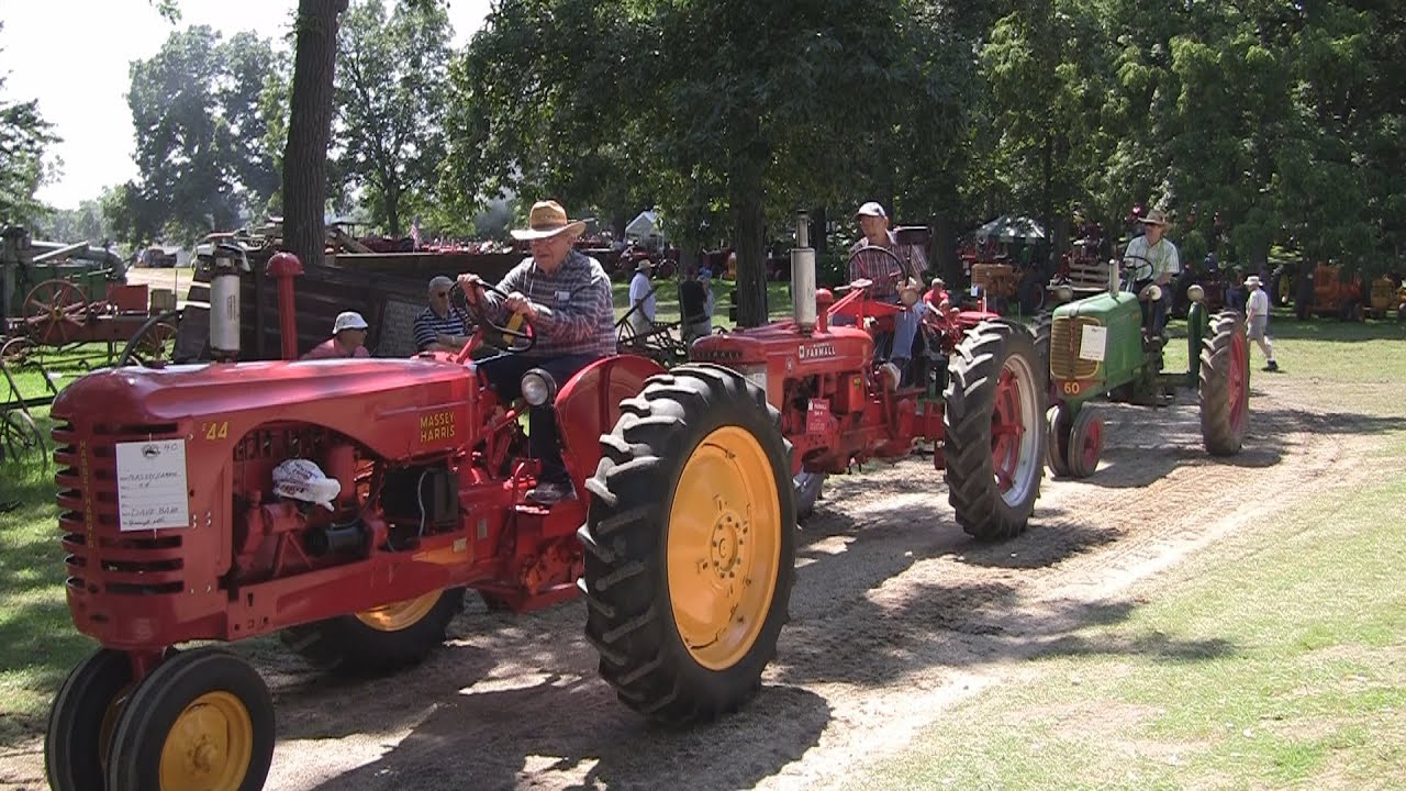 Tractors at the 2011 Sycamore Steam Show and Threshing Bee