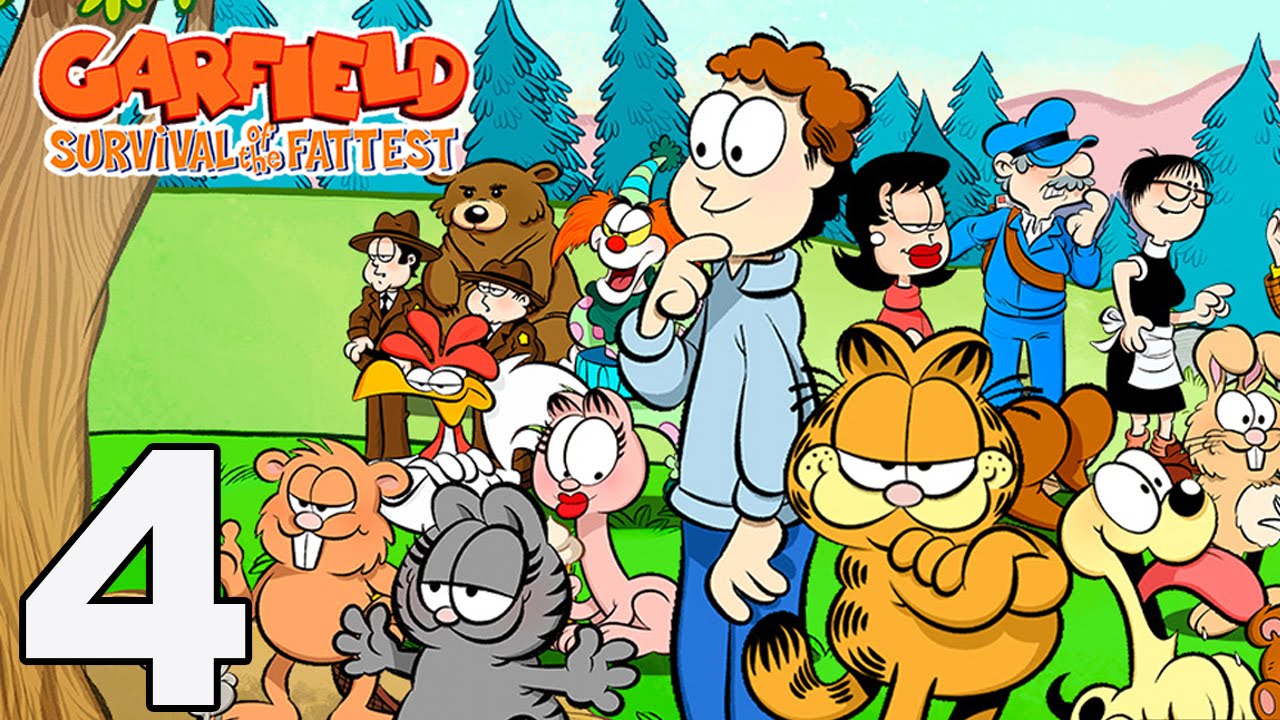 Garfield: Survival of the Fattest - Gameplay Walkthrough Part 4 - Level 5-6 (iOS)