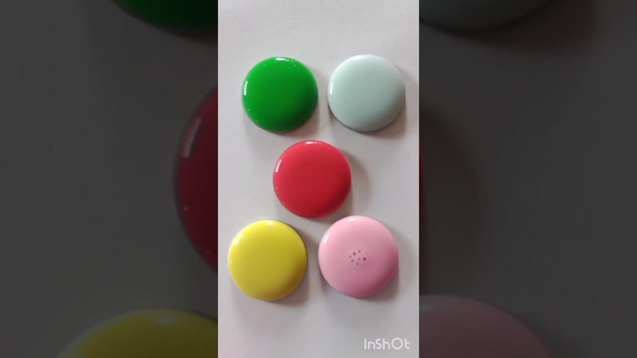 💚🧊♥️💛🌸 satisfying artwork