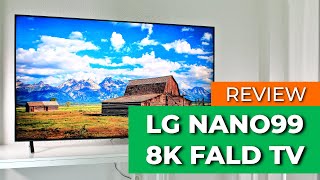 LG NANO99 8K FALD TV ▶️ NanoCell 2020 series flagship REVIEW