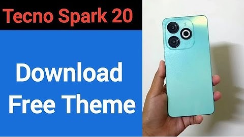 How to download free theme, Tecno Spark 20 me theme Kaise badle, theme change