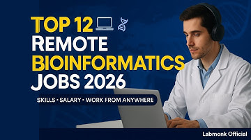 Top 12 Remote Bioinformatics Jobs in 2026: Skills & Salaries Revealed | Labmonk