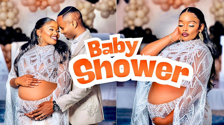 BABY LUXE OFFICIAL BABY SHOWER | The WaJesus Family