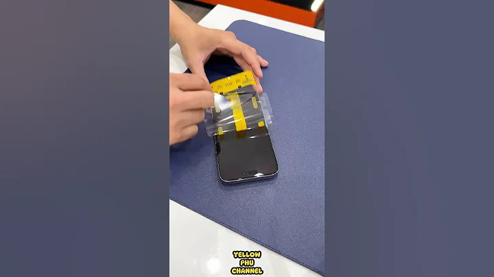 installation frame Dust-free Helper - Tempered Glass Screen Protector iPhone 14 Pro Max #shorts