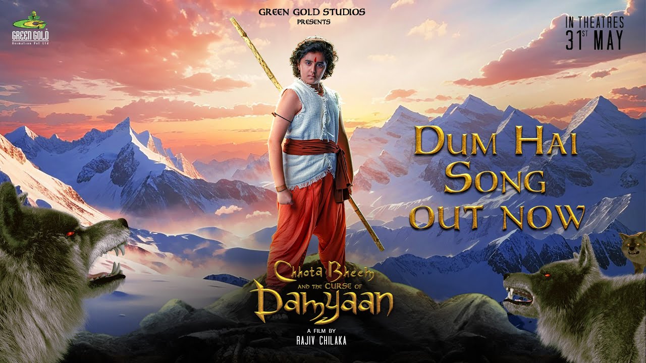 Dum Hai Full Song from Chhota Bheem and the Curse of Damyaan  Raghav Sachar  Rajiv Chilaka